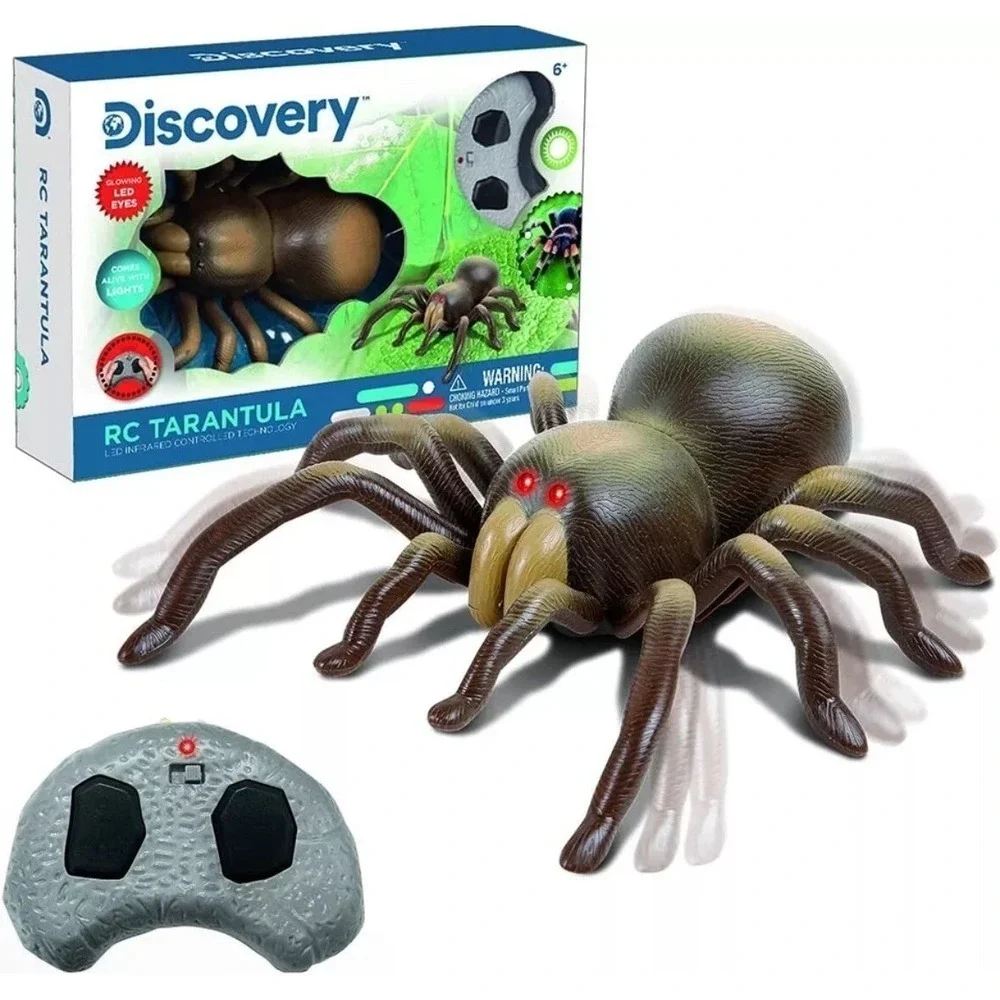 RC TARANTULA LED INFRARED CONTROLLED TECHNOLOGY - By discovery Spider